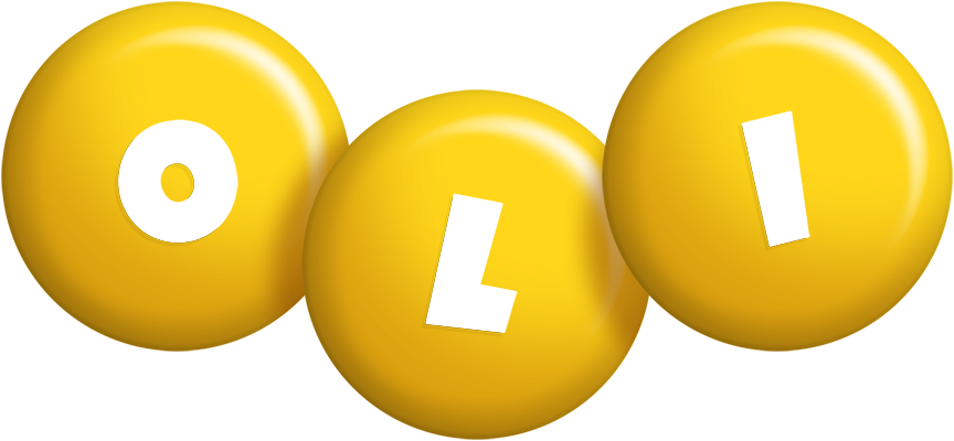 Oli candy-yellow logo