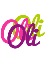 Oli flowers logo