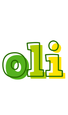 Oli juice logo