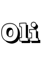 Oli snowing logo