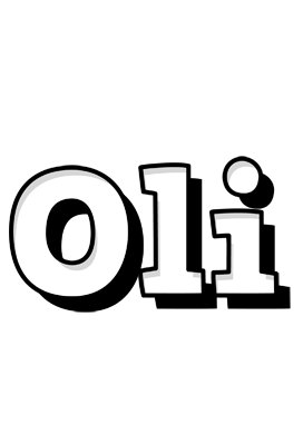 Oli snowing logo