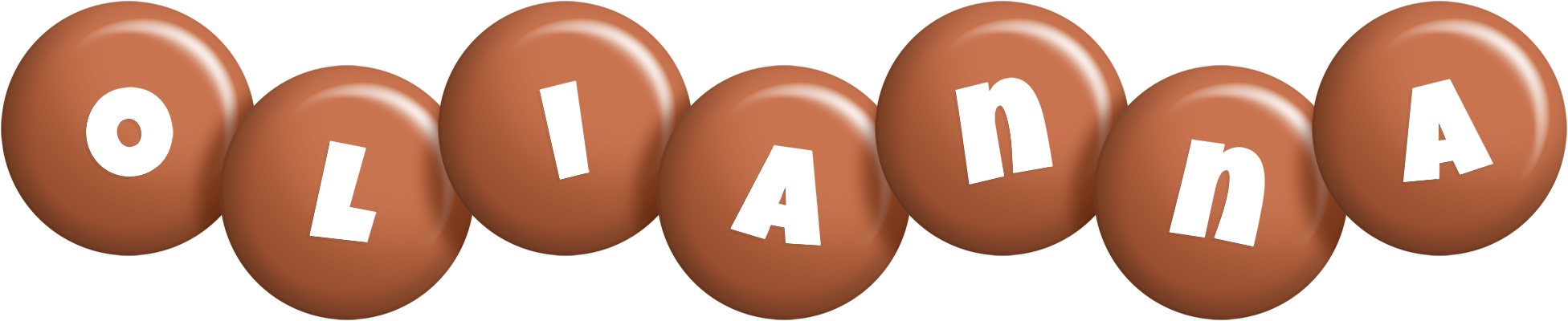Olianna candy-brown logo