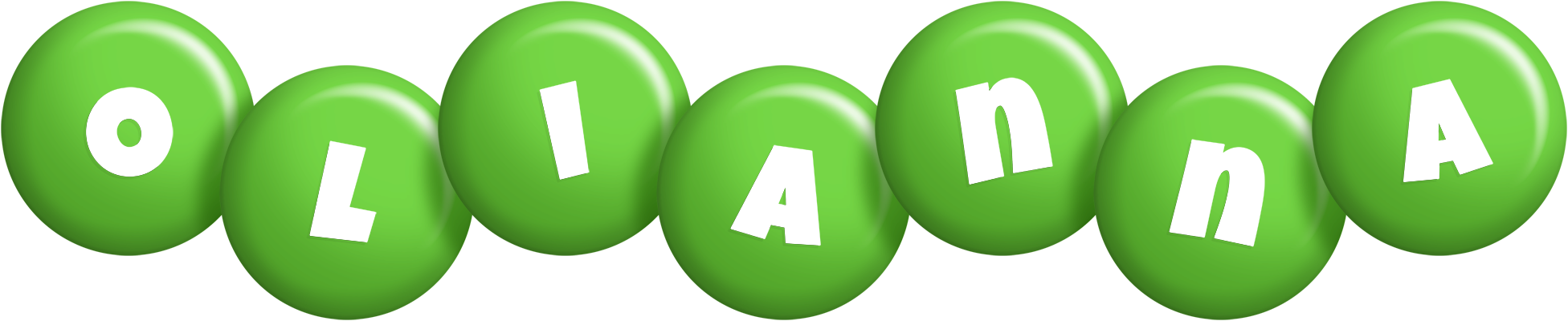 Olianna candy-green logo
