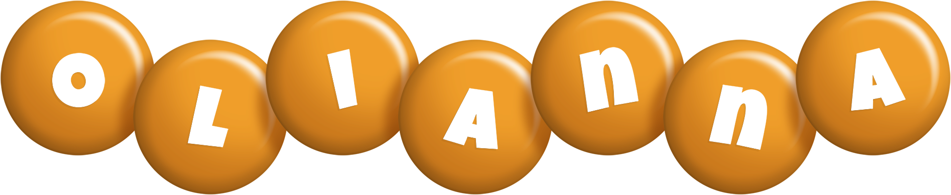 Olianna candy-orange logo