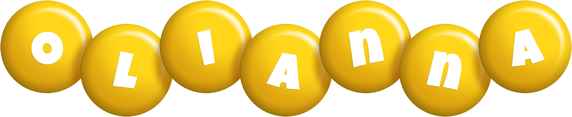 Olianna candy-yellow logo