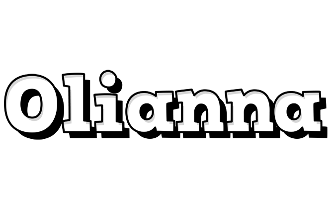 Olianna snowing logo