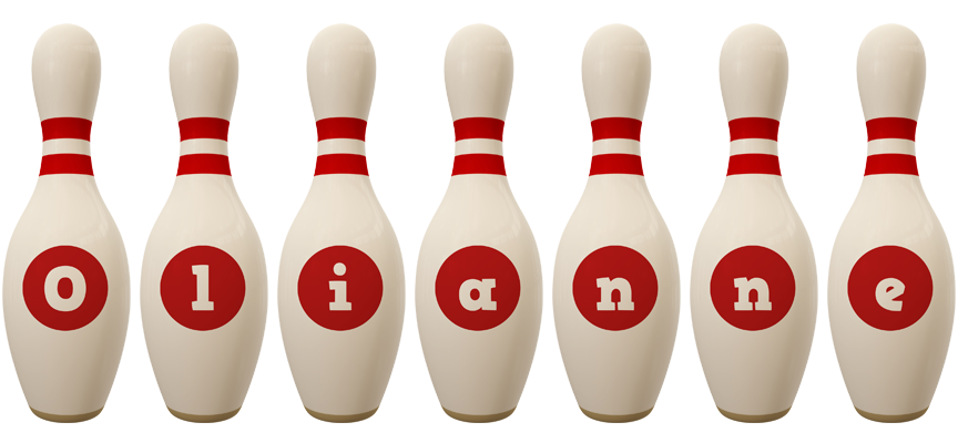Olianne bowling-pin logo