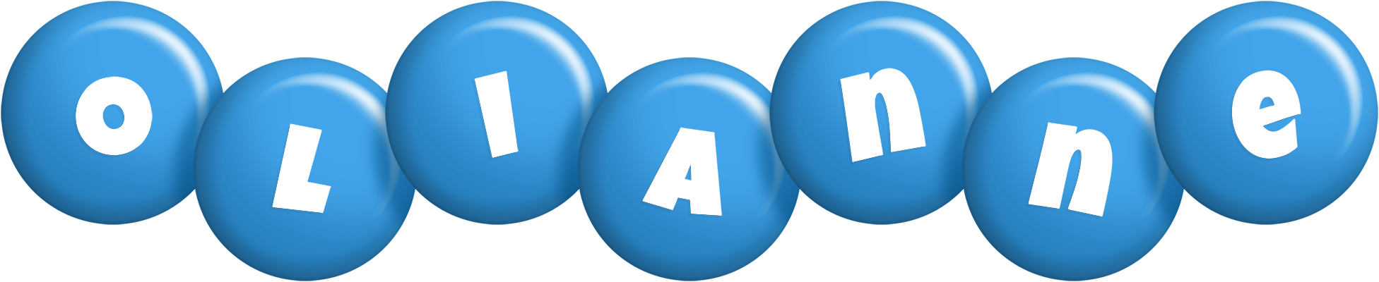 Olianne candy-blue logo