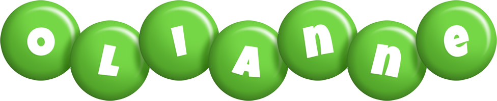 Olianne candy-green logo