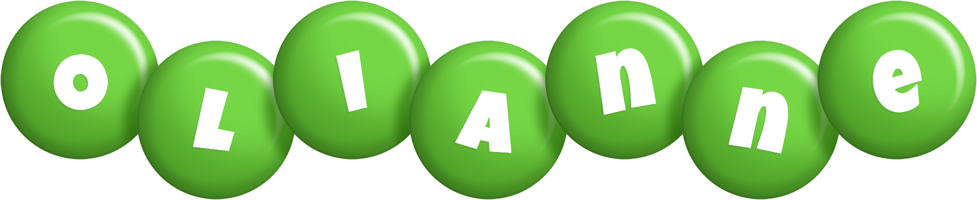 Olianne candy-green logo