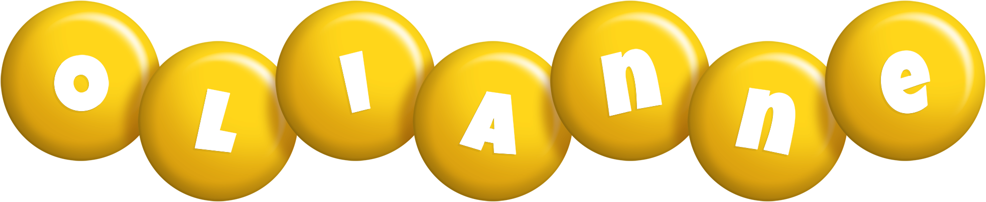 Olianne candy-yellow logo