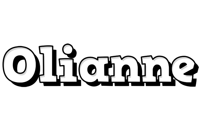 Olianne snowing logo