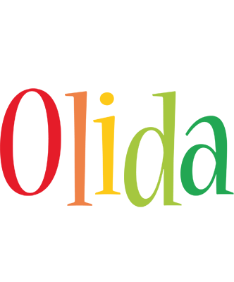Olida birthday logo