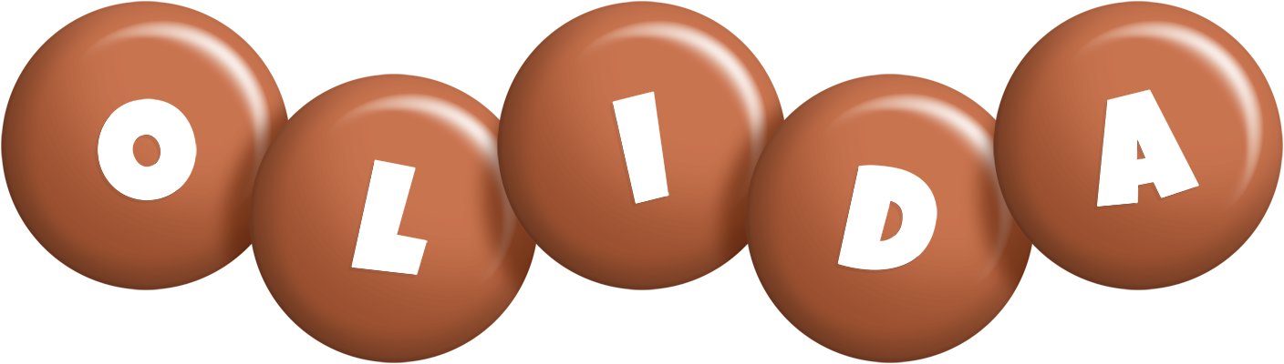 Olida candy-brown logo