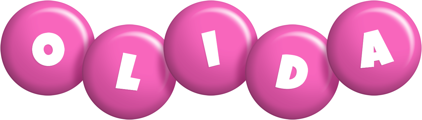 Olida candy-pink logo