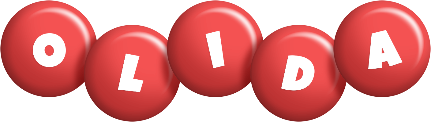Olida candy-red logo