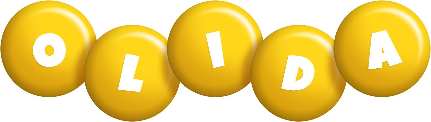 Olida candy-yellow logo