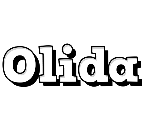 Olida snowing logo