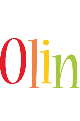 Olin birthday logo
