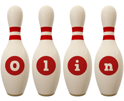 Olin bowling-pin logo