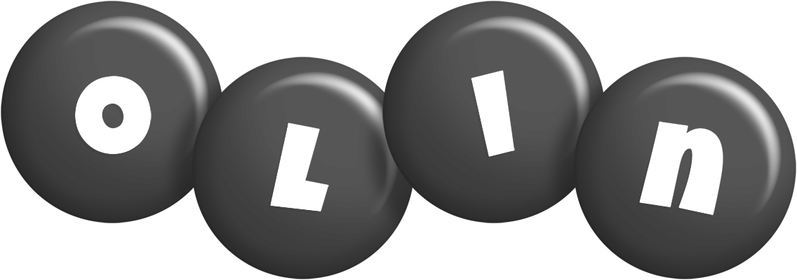 Olin candy-black logo