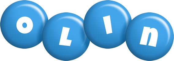 Olin candy-blue logo