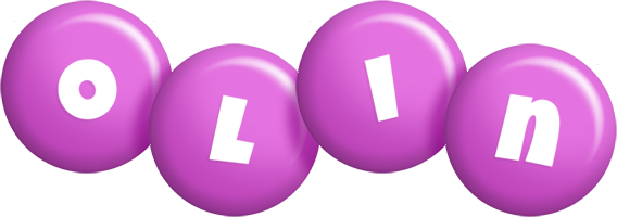Olin candy-purple logo