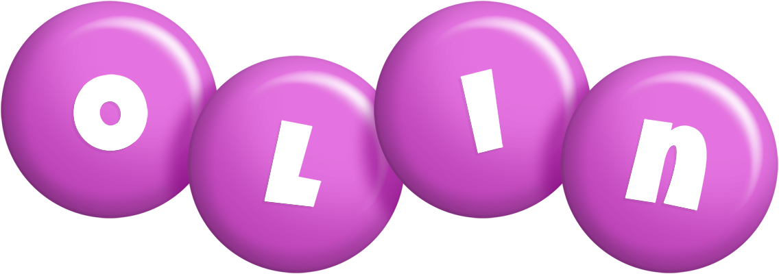 Olin candy-purple logo