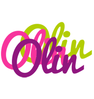 Olin flowers logo