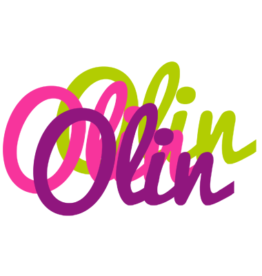 Olin flowers logo