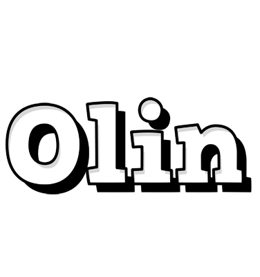 Olin snowing logo