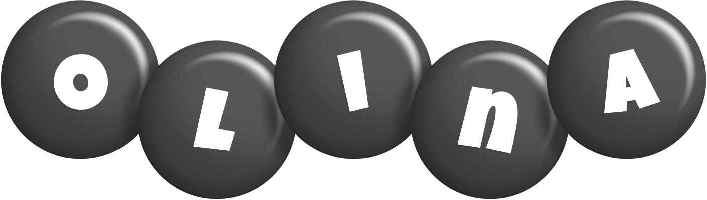 Olina candy-black logo