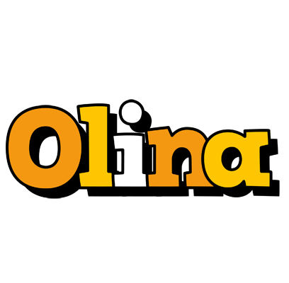 Olina cartoon logo