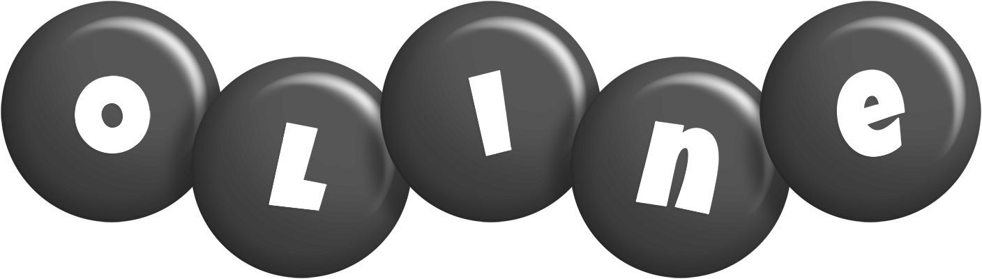 Oline candy-black logo
