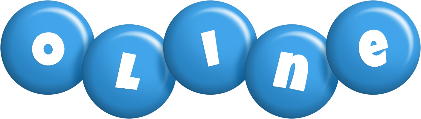 Oline candy-blue logo