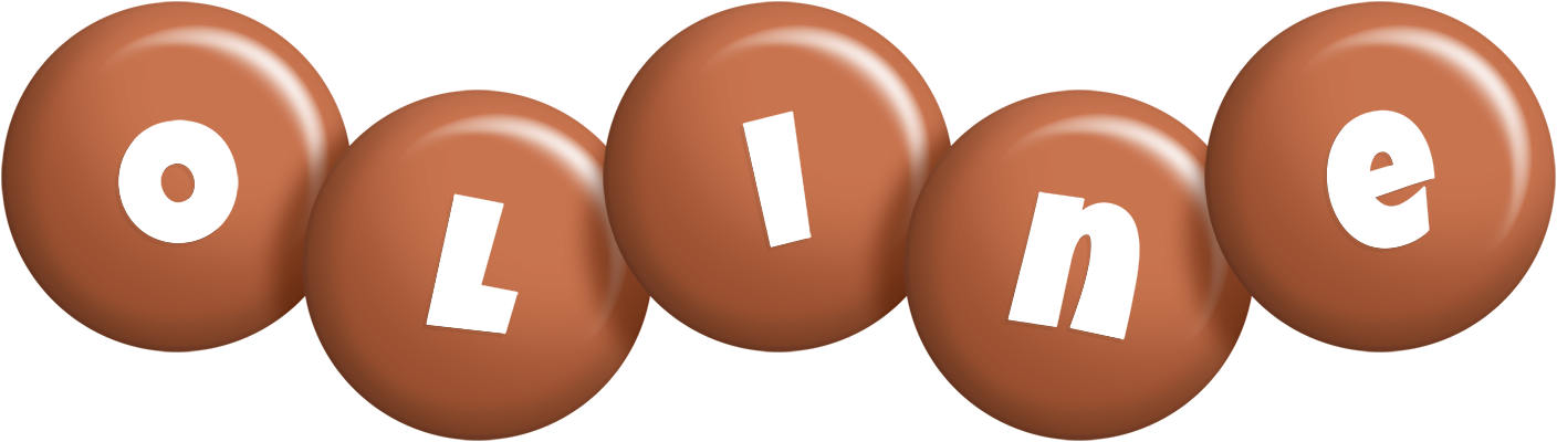 Oline candy-brown logo