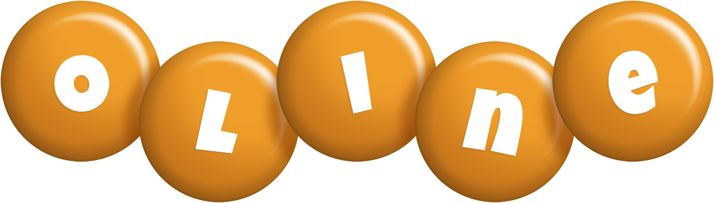 Oline candy-orange logo