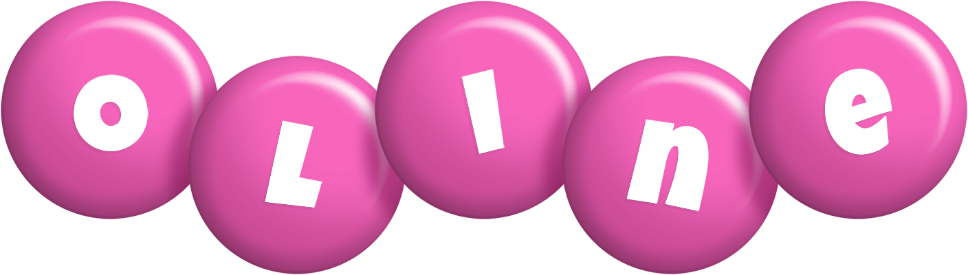 Oline candy-pink logo