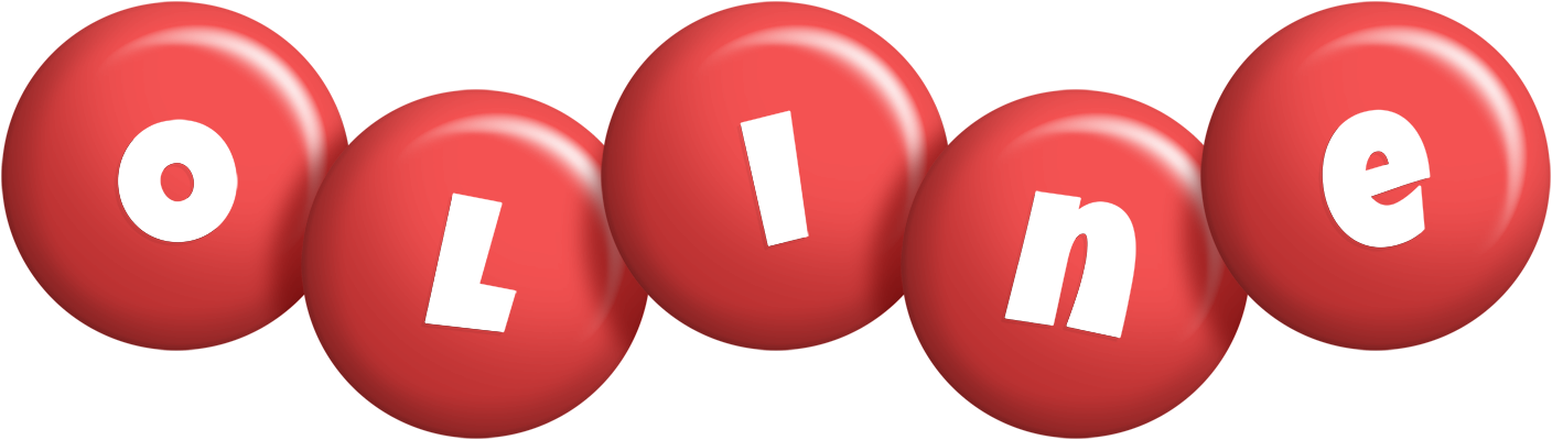 Oline candy-red logo
