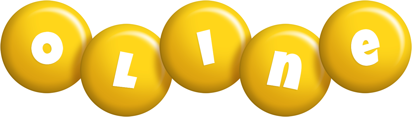 Oline candy-yellow logo