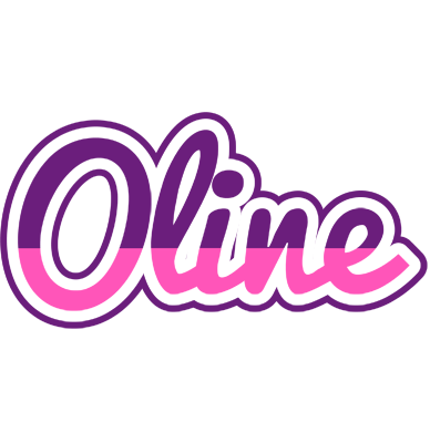 Oline cheerful logo