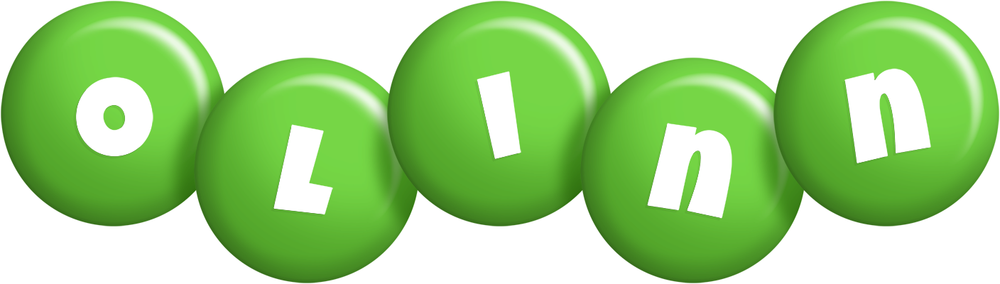 Olinn candy-green logo