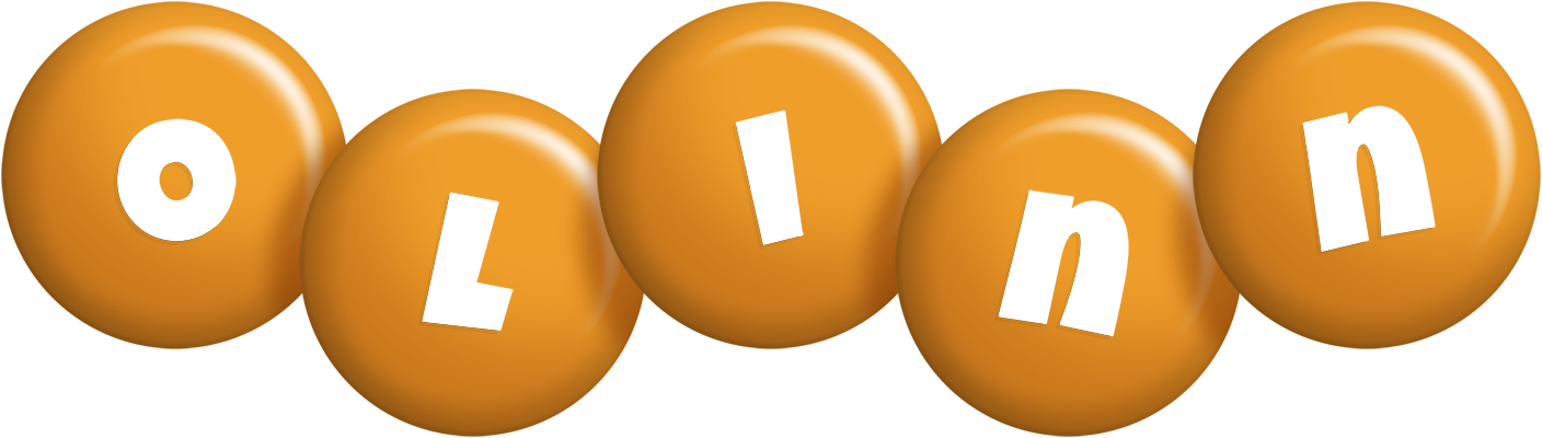 Olinn candy-orange logo