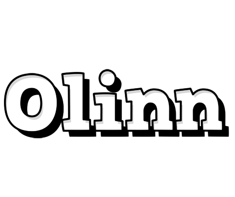 Olinn snowing logo
