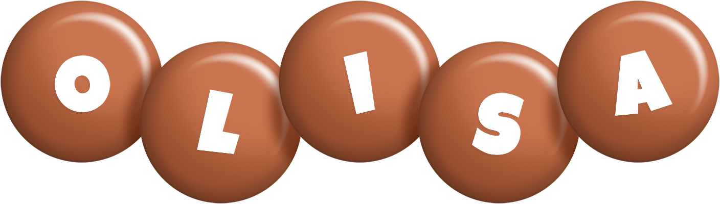 Olisa candy-brown logo
