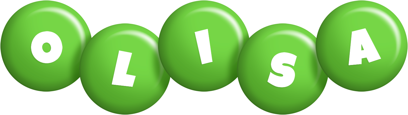 Olisa candy-green logo