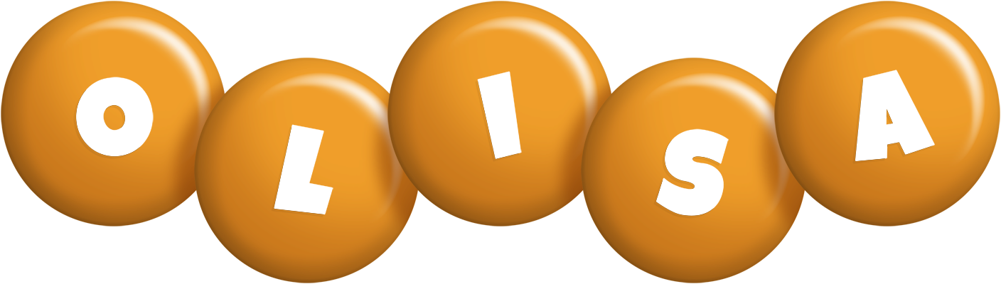 Olisa candy-orange logo