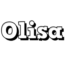 Olisa snowing logo