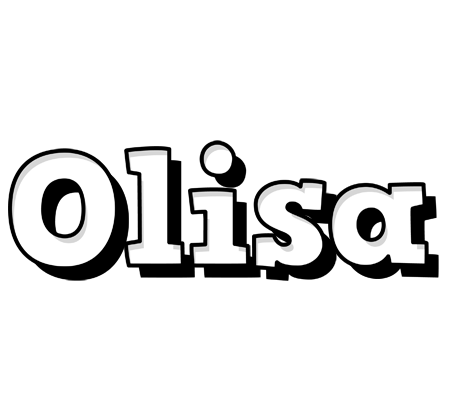 Olisa snowing logo