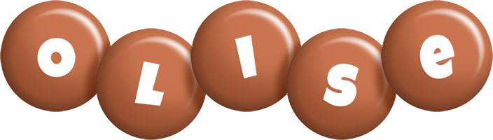 Olise candy-brown logo